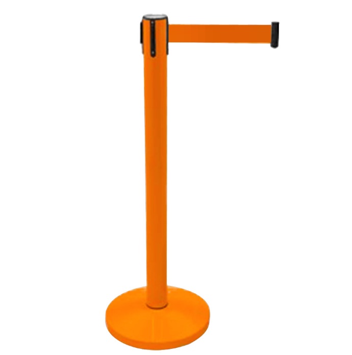 3 Meter Colourful Finishing Post and Pole Adjustable Length Queue Stand for Sale