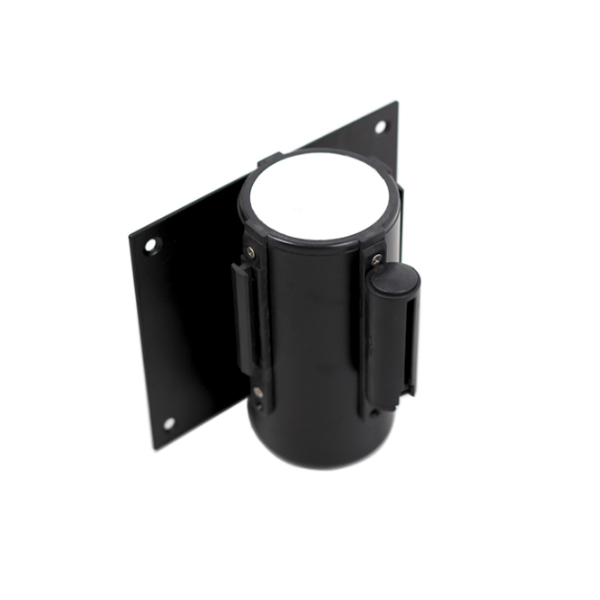 Wall Mounted Retractable Barrier Post Tape For Crowd And Traffic Control
