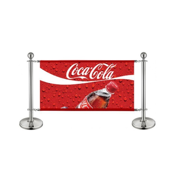 Advertising Cafe Furniture Used Concrete Bollards Windbreak Barriers