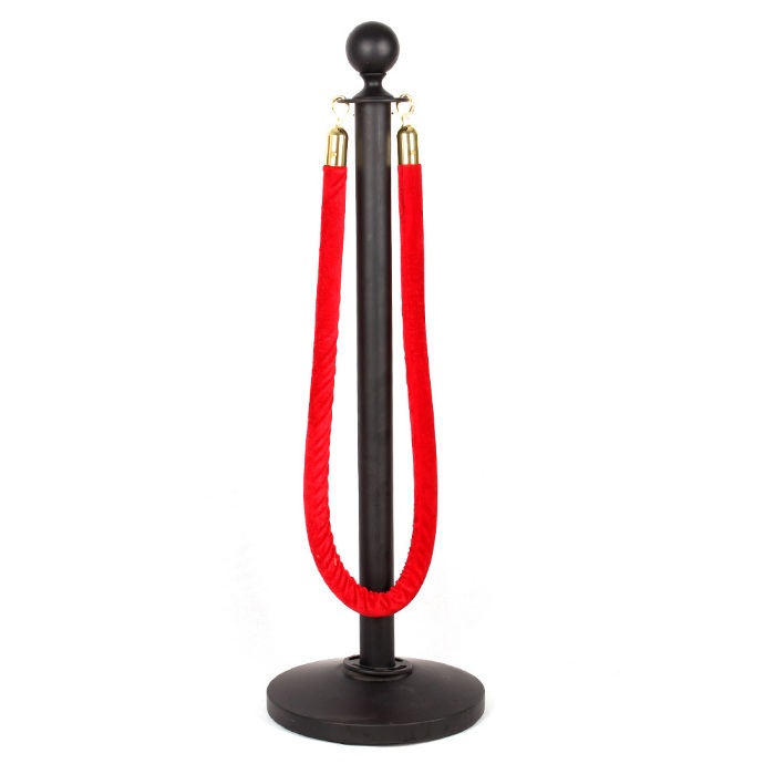 Five Star Hotel Furniture Stainless Steel Gold Barrier Stand with Factory Price